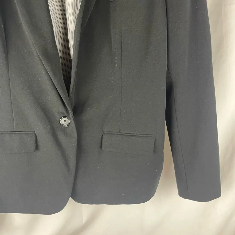 A New‎ Day Black One Button Blazer Women's Size 18 Classic Office Workwear 327 - Picture 10 of 10